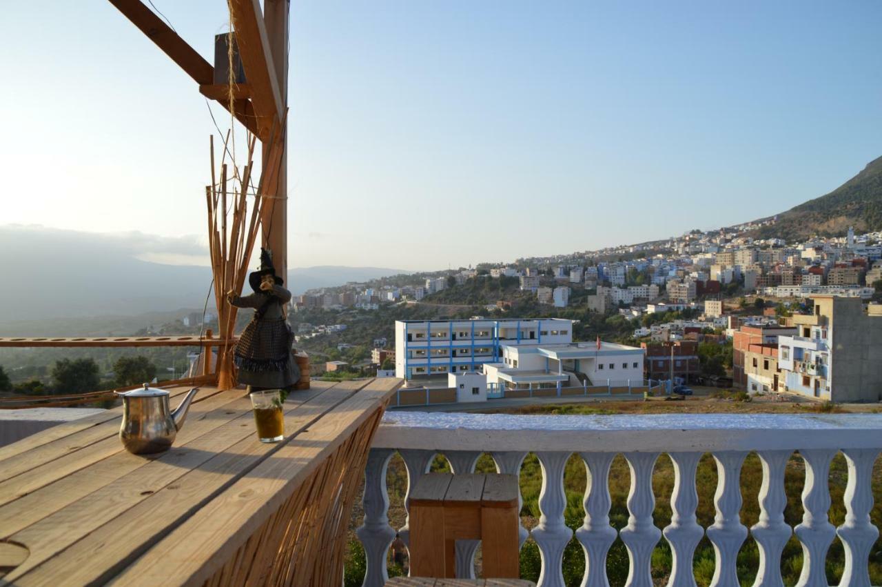 Alibaba Apartment Hostel Bamboo Rooftop Room Chefchaouen Luaran gambar